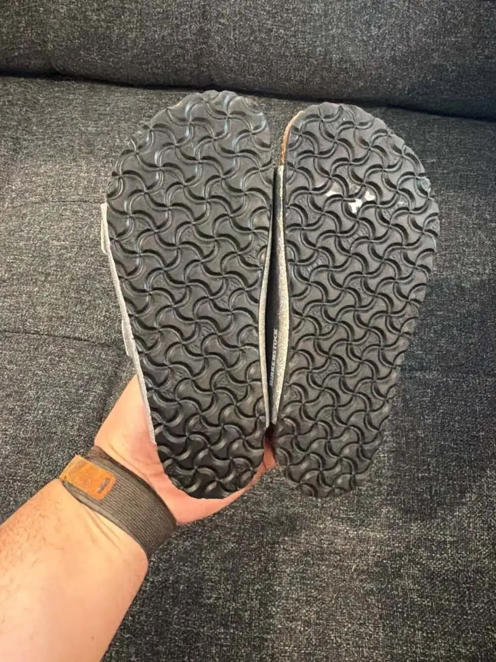Birkenstock arizona shiny